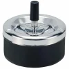 Budget 🔔 Dameco Cendrier Avec Un Couvercle Centrifuge, Noir – Cendrier 🤩 marques pas cher 7