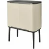 Meilleur prix ⌛ Brabantia Bacs De Recyclage Bo Touch Bin 11 L/23 L, Beige Clair – Bac à Compost 😍 Réductions 13