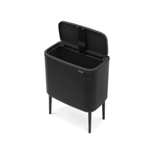 marque moins cher Vente flash ⭐ Brabantia Bacs De Recyclage Bo Touch Bin 36 L, Noir – Bac à Compost 💯 7