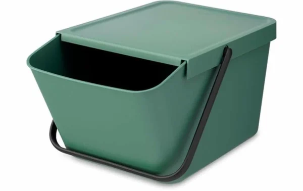 Les achats en ligne Top 10 ⌛ Brabantia Bacs De Recyclage Sort & Go 20 L, Vert – Bac à Compost ⌛ 3