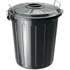 boutiqued pas cher Remise 🔥 Rotho Seau à Compost Universal 25 L, Noir – Bac à Compost ⌛ 5