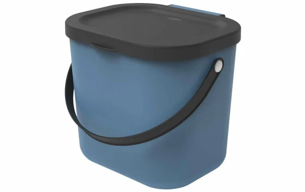 grossiste en ligne Meilleur prix 💯 Rotho Bacs De Recyclage Albula 6 L, Bleu – Bac à Compost 💯 1