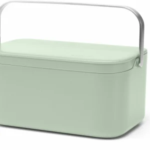 Service Clients Dédié Grosses soldes 🌟 Brabantia Seau à Compost 1.8 L, Vert Clair – Bac à Compost 🎉 7