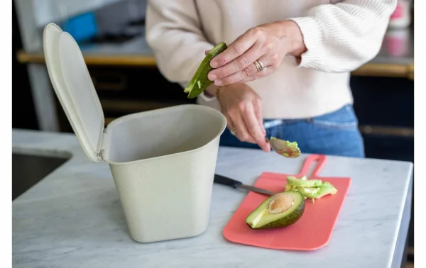 en france Le moins cher 😀 Koziol Seau à Compost Bibo 3 L, Sabler – Bac à Compost 🔥 3