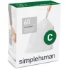 Promo 🎉 Simplehuman Sacs Poubelle C 12 L, 60 Pièce/s – Sacs Poubelle 🥰 De super promotions disponibles 11