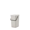 Livraison gratuite Budget ✨ Brabantia Bacs De Recyclage Sort & Go 12 L, Gris – Bac à Compost 🧨 11