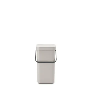 Livraison gratuite Budget ✨ Brabantia Bacs De Recyclage Sort & Go 12 L, Gris – Bac à Compost 🧨 9