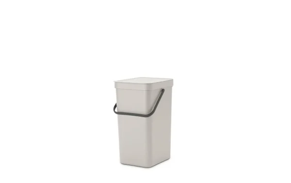 grande qualité Meilleur prix ✔️ Brabantia Bacs De Recyclage Sort & Go 16 L, Gris – Bac à Compost 😀 1