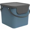 Promo 💯 Rotho Bacs De Recyclage Albula 40 L, Bleu – Bac à Compost 👍 pas cher en ligne 13