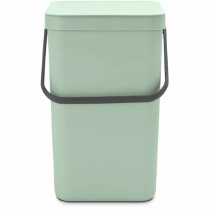 Meilleure vente 🤩 Brabantia Bacs De Recyclage Sort & Go 25 L, Vert Clair – Bac à Compost 🤩 le grand escompte 7