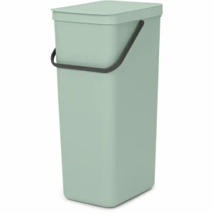 Sortie 🌟 Brabantia Bacs De Recyclage Sort & Go 40 L, Vert Clair – Bac à Compost ⭐ Service Clients Dédié 7