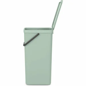 Sortie 🌟 Brabantia Bacs De Recyclage Sort & Go 40 L, Vert Clair – Bac à Compost ⭐ Service Clients Dédié 9