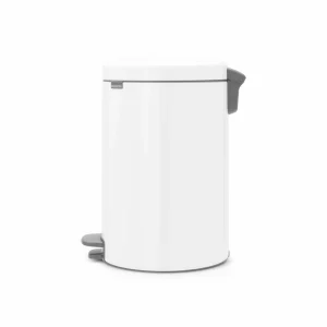 Vente flash 🌟 Brabantia Poubelle à Pédale NewIcon 20 L, Blanc – Poubelle à Pédale 🌟 boutique pas cher 9