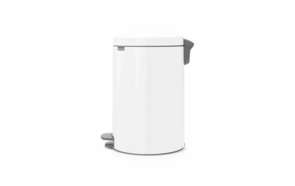 Vente flash 🌟 Brabantia Poubelle à Pédale NewIcon 20 L, Blanc – Poubelle à Pédale 🌟 boutique pas cher 4