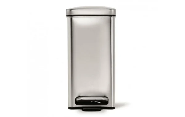 Promo ⌛ Simplehuman Poubelle à Pédale CW1898CB 10 Litres, Argent – Poubelle à Pédale 🧨 à prix d'occasion 4