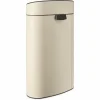 Grosses soldes 👏 Brabantia Poubelle Touch Bin New 40 L, Soft Beige – Poubelle ⌛ marque pas cher 5