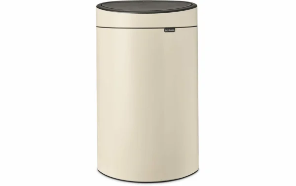 Grosses soldes 👏 Brabantia Poubelle Touch Bin New 40 L, Soft Beige – Poubelle ⌛ marque pas cher 3