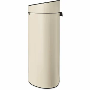 Grosses soldes 👏 Brabantia Poubelle Touch Bin New 40 L, Soft Beige – Poubelle ⌛ marque pas cher 9