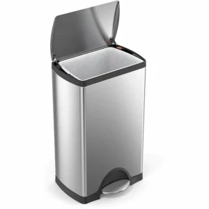 Coupon 😉 Simplehuman Poubelle à Pédale CW1814 38 Litres, Argent – Poubelle à Pédale 🧨 Satisfait ou Remboursé 7