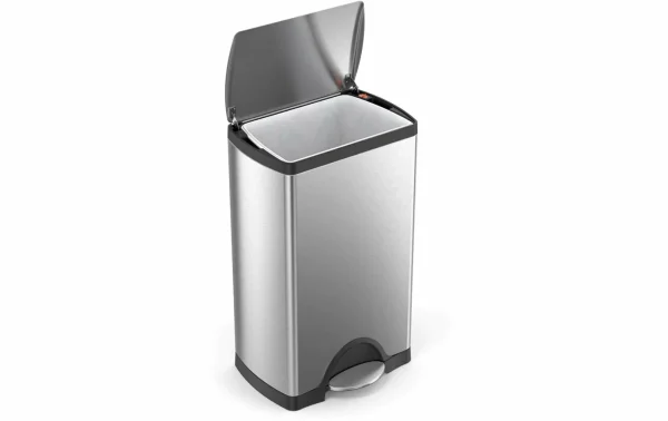 Coupon 😉 Simplehuman Poubelle à Pédale CW1814 38 Litres, Argent – Poubelle à Pédale 🧨 Satisfait ou Remboursé 3