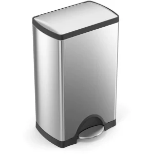 Coupon 😉 Simplehuman Poubelle à Pédale CW1814 38 Litres, Argent – Poubelle à Pédale 🧨 Satisfait ou Remboursé 9