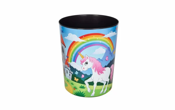 Coupon 🛒 Läufer Corbeille à Papier 13 L, Licorne – Corbeille 😍 meilleur cadeau 1