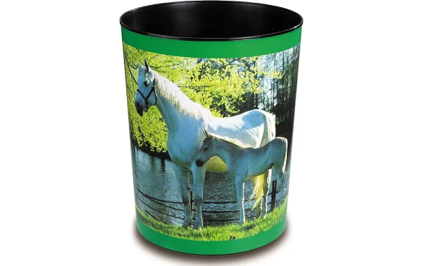 Meilleure vente 🛒 Läufer Corbeille à Papier Cheval Au Bord Du Lac, 13 L – Corbeille 👍 marque pas cher 1