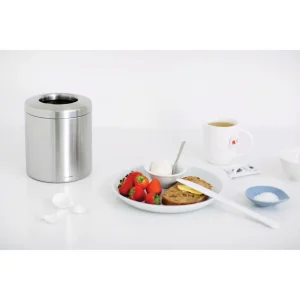 guranteed de qualité Le moins cher ❤️ Brabantia Poubelle De Table 1 L, Acier Mat – Poubelle 🤩 6