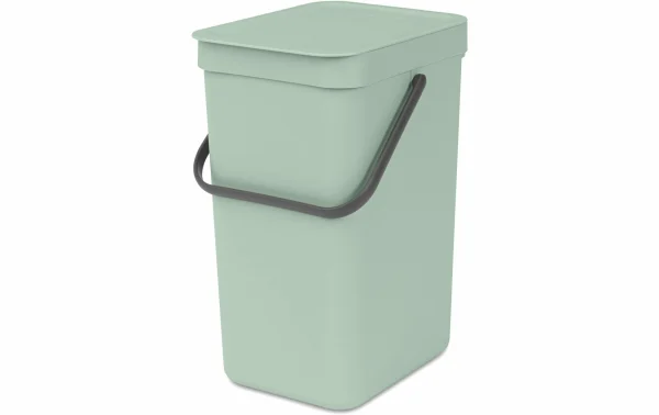 dernières Meilleur prix ⌛ Brabantia Bacs De Recyclage Sort & Go 12 L, Vert Clair – Bac à Compost 🛒 1