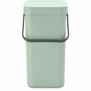 dernières Meilleur prix ⌛ Brabantia Bacs De Recyclage Sort & Go 12 L, Vert Clair – Bac à Compost 🛒 7