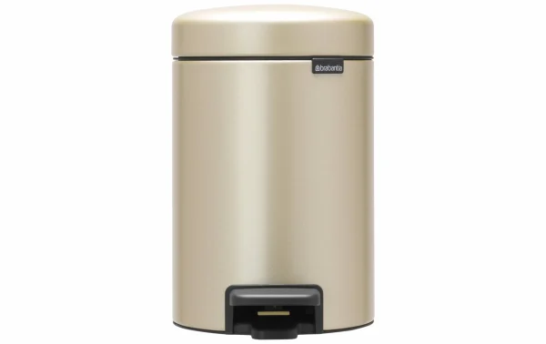 Coupon ❤️ Brabantia Poubelle Cosmétique NewIcon 3 L, Champagne – Poubelle 🛒 vente chaude 1