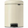 Coupon ❤️ Brabantia Poubelle Cosmétique NewIcon 5 L, Soft Beige – Poubelle 🎉 site officiel 13