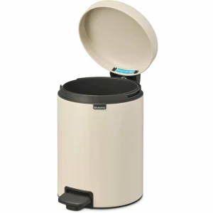 Coupon ❤️ Brabantia Poubelle Cosmétique NewIcon 5 L, Soft Beige – Poubelle 🎉 site officiel 9