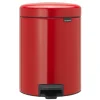 marque pas cher Vente flash 🤩 Brabantia Poubelle Cosmétique NewIcon 5 L, Rouge Passion – Poubelle 🔔 11