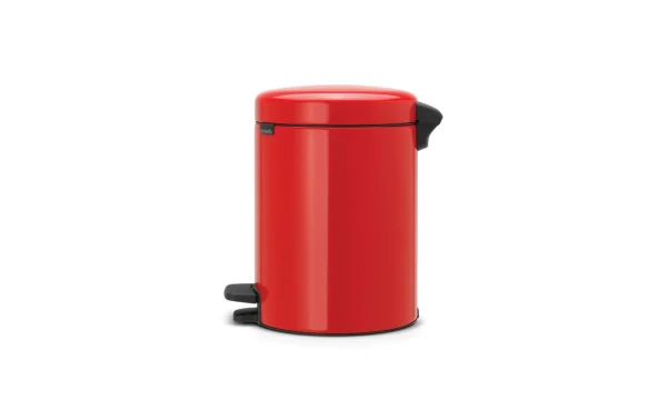 marque pas cher Vente flash 🤩 Brabantia Poubelle Cosmétique NewIcon 5 L, Rouge Passion – Poubelle 🔔 4