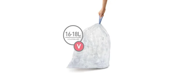 en ligne Les meilleures critiques de 🎁 Simplehuman Sacs Poubelle V 18 L, 60 Pièce/s – Sacs Poubelle 🛒 3