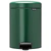 Bon marché 🛒 Brabantia Poubelle Cosmétique NewIcon 5 L, Vert – Poubelle ❤️ mode 13