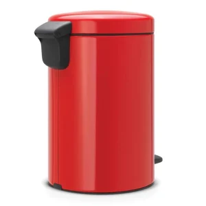 Tout neuf ⌛ Brabantia Poubelle à Pédale NewIcon 12 L, Rouge Passion – Poubelle à Pédale ❤️ mode 7