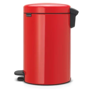 Tout neuf ⌛ Brabantia Poubelle à Pédale NewIcon 12 L, Rouge Passion – Poubelle à Pédale ❤️ mode 9