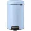 qualité d’originales Meilleure vente 🔔 Brabantia Poubelle à Pédale NewIcon 12 L, Dreamy Blue – Poubelle à Pédale 🥰 11