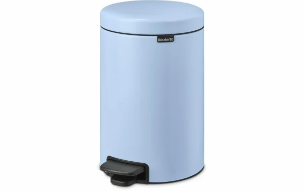 qualité d’originales Meilleure vente 🔔 Brabantia Poubelle à Pédale NewIcon 12 L, Dreamy Blue – Poubelle à Pédale 🥰 3