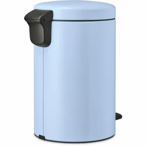 qualité d’originales Meilleure vente 🔔 Brabantia Poubelle à Pédale NewIcon 12 L, Dreamy Blue – Poubelle à Pédale 🥰 9