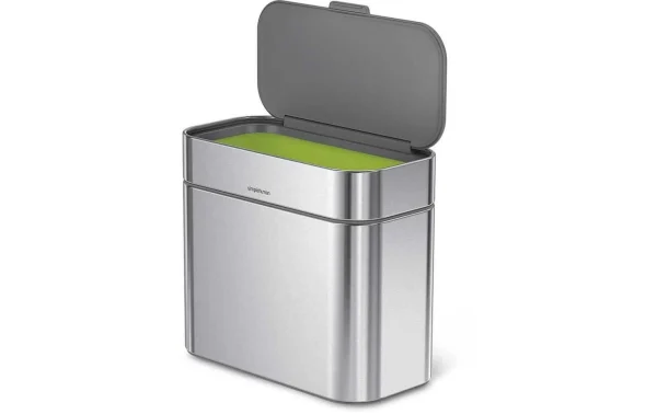 Les meilleures critiques de ✨ Simplehuman Seau à Compost Caddy 4 L, Argenté – Bac à Compost 🧨 économies garanties 4